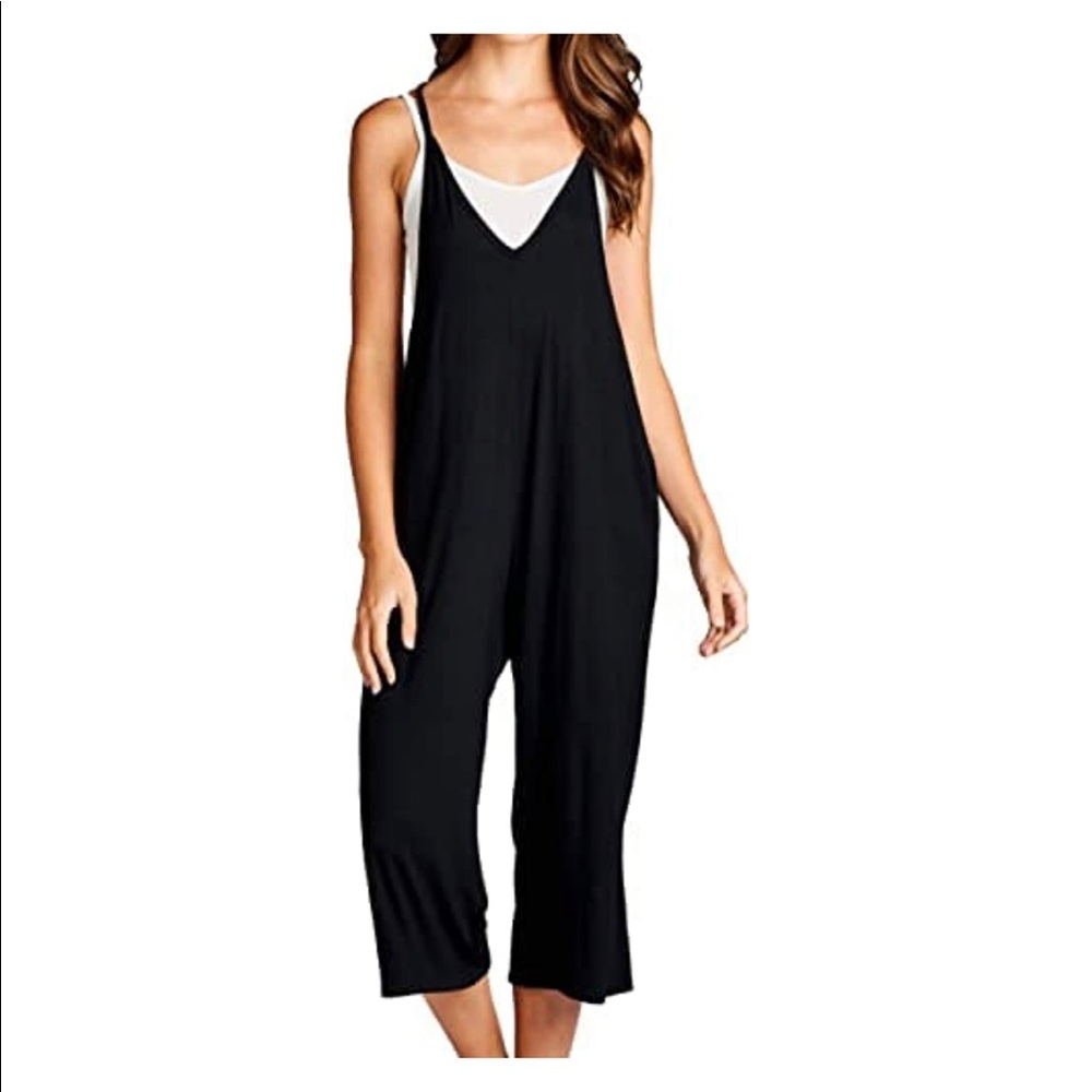 Black jumpsuit-NEVER BEEN WORN!